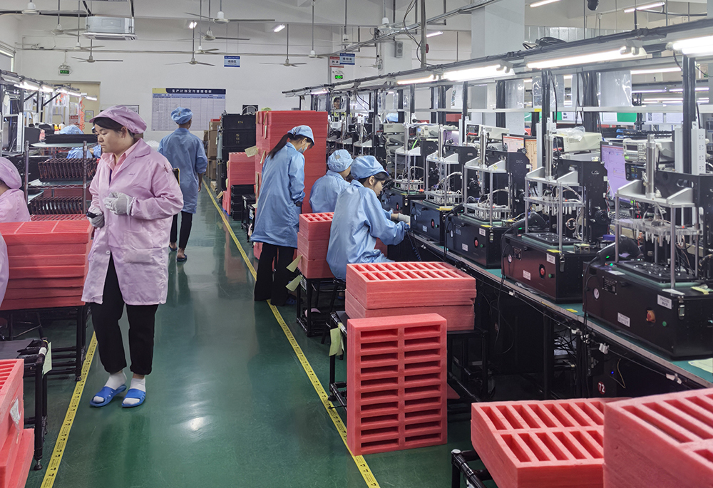 smt貼片加工廠車間圖